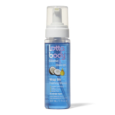 Lottabody Wrap Me Foaming Mousse with Coconut & Shea Oils - 7 oz - ANNS BEAUTY SUPPLY